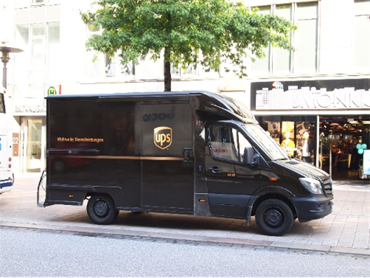 Lieferfahrzeug; Kooperation UPS